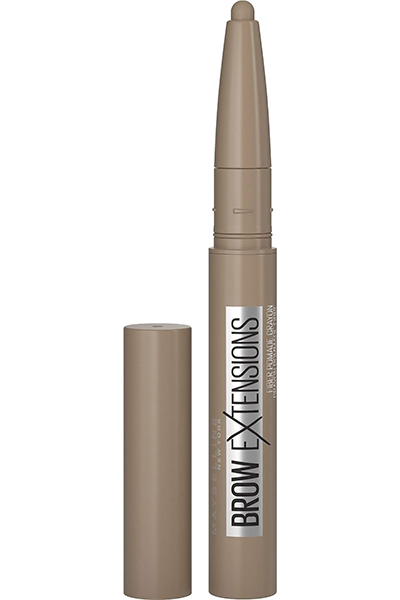 MAYBELLINE Brow Extensions Fiber Pomade Crayon, 250 Blonde
